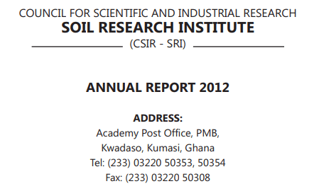 2012 Annual Report