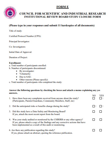 CONSENT FORM TEMPLATE   